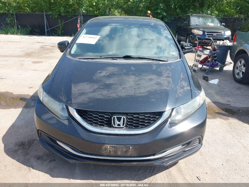 2015 Honda Civic Ex VIN: 19XFB2F89FE273645 Lot: 42738942