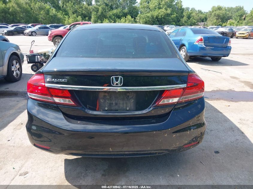 2015 Honda Civic Ex VIN: 19XFB2F89FE273645 Lot: 42738942