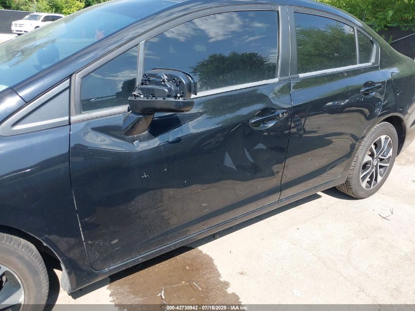 2015 Honda Civic Ex VIN: 19XFB2F89FE273645 Lot: 42738942