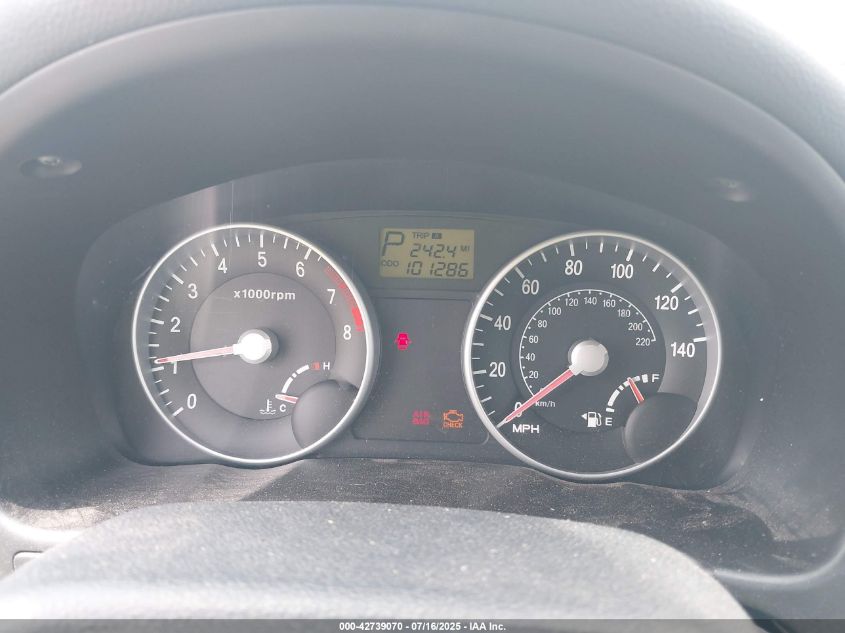 2007 Hyundai Accent Se VIN: KMHCN36C37U027810 Lot: 42739070