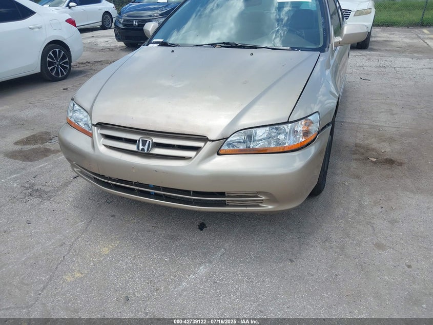 2002 Honda Accord 2.3 Lx VIN: 1HGCG56472A1085L4 Lot: 42739122