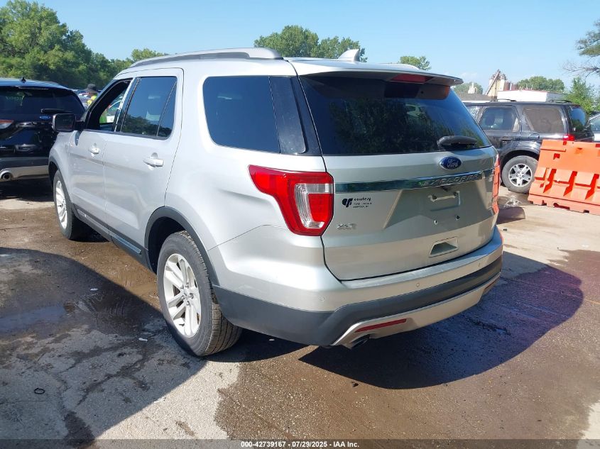 2017 FORD EXPLORER XLT 1FM5K7DH1HGA87656
