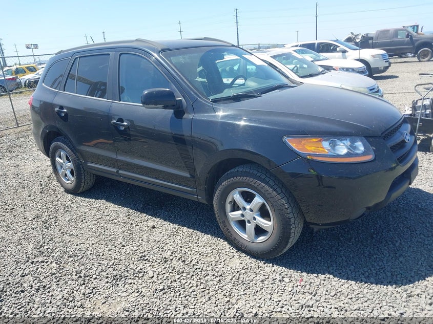 5NMSG73D88H214693 2008 Hyundai Santa Fe Gls auction photo 1