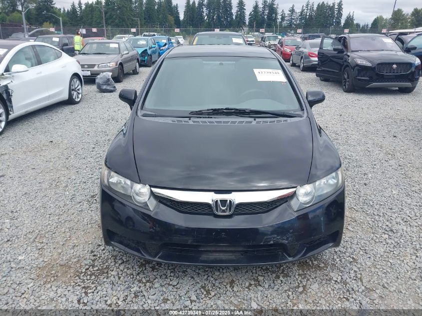 2009 Honda Civic Lx VIN: 2HGFA16519H328621 Lot: 42739349