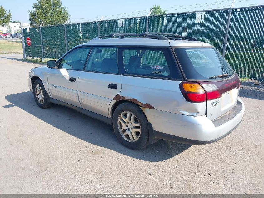 4S3BH675747639222 2004 SUBARU OUTBACK photo no. 3