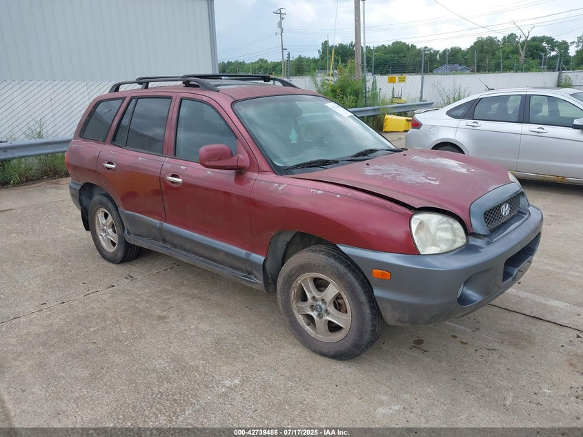 KM8SC73D83U408889 2003 Hyundai Santa Fe Gls/Lx auction photo 1