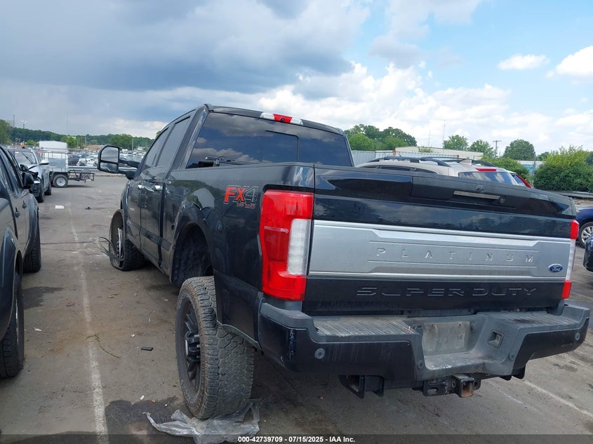 2019 FORD F-250 PLATINUM - 1FT7W2BTXKEF26965