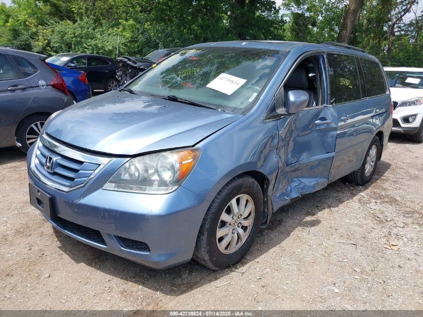 2008 Honda Odyssey Ex-L VIN: 5FNRL38728B035878 Lot: 42739824
