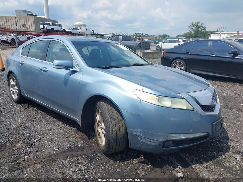 2009 Acura Tl 3.5 blue sedan gasoline 19UUA86549A019966 photo #1