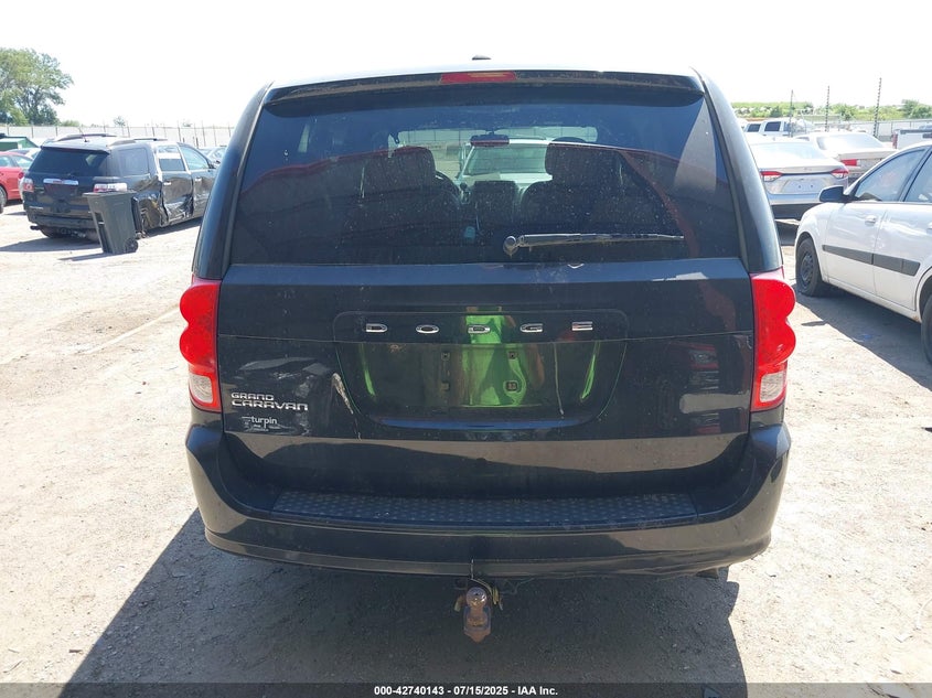 2016 DODGE GRAND CARAVAN SXT - 2C4RDGCG8GR219527