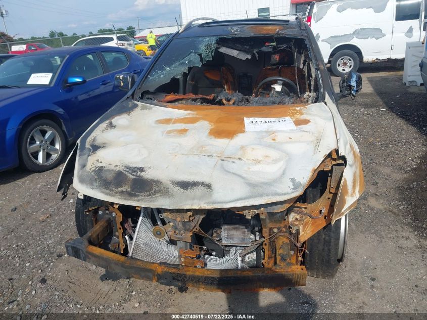 2008 Nissan Rogue Sl VIN: JN8AS58V48W129870 Lot: 42740519