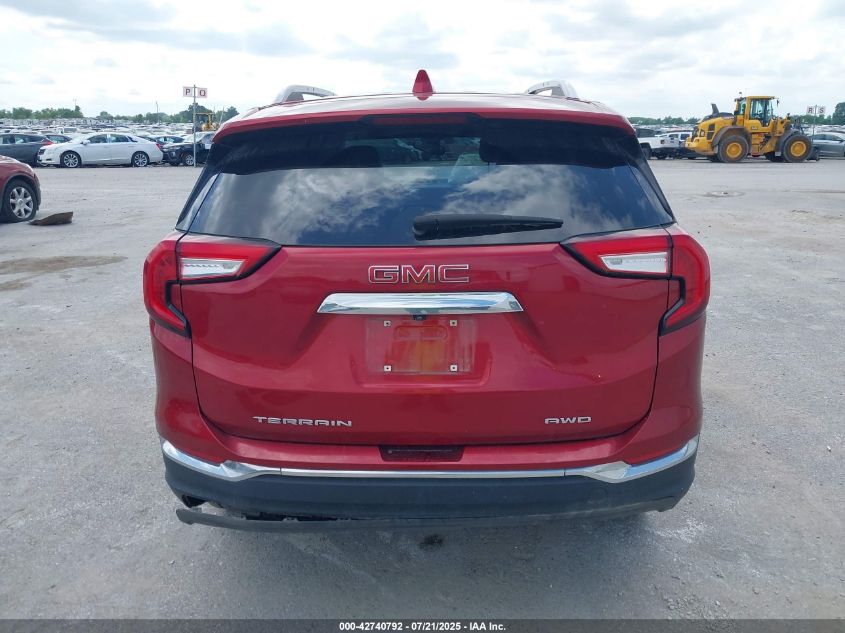 2022 GMC Terrain Awd Slt VIN: 3GKALVEV5NL193483 Lot: 42740792