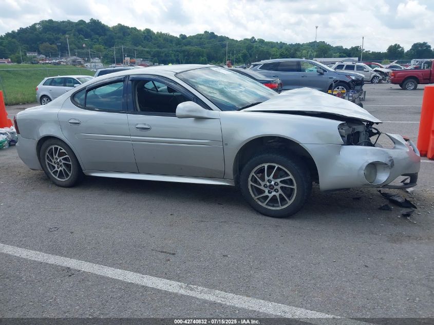 2007 Pontiac Grand Prix VIN: 2G2WP552371231961 Lot: 42740832