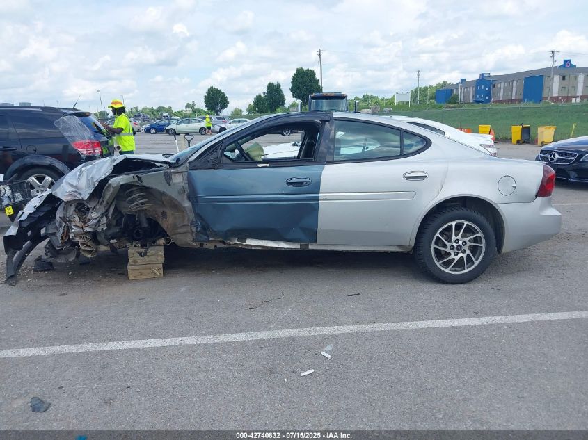 2007 Pontiac Grand Prix VIN: 2G2WP552371231961 Lot: 42740832