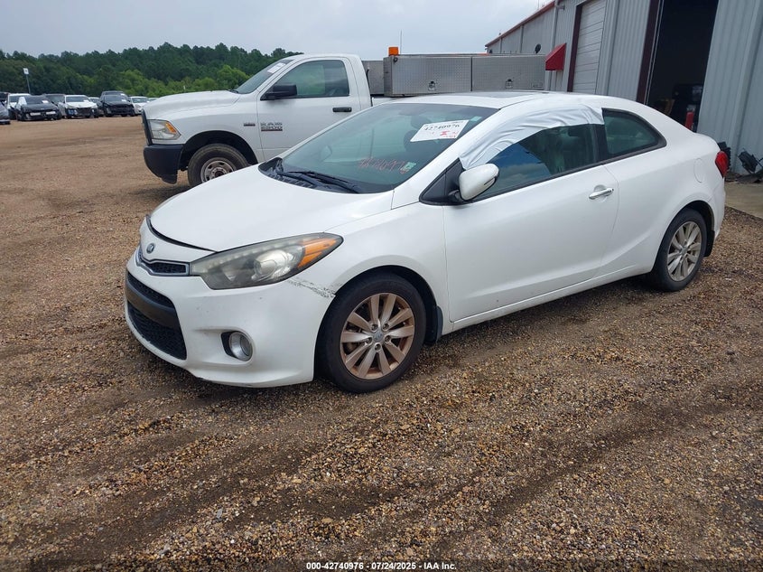 Vin: knafx6a8xe5158043, lot: 43234250, kia forte koup ex 20142
