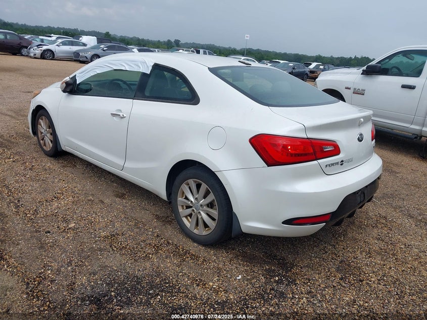 Vin: knafx6a8xe5158043, lot: 43234250, kia forte koup ex 20143
