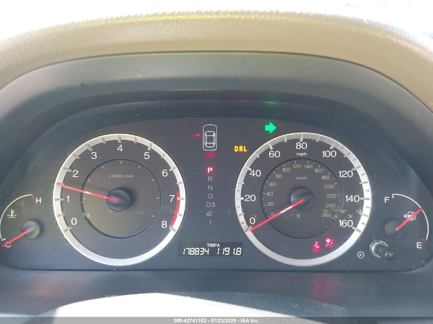 2009 Honda Accord 2.4 Lx VIN: 1HGCP26379A113359 Lot: 42741102