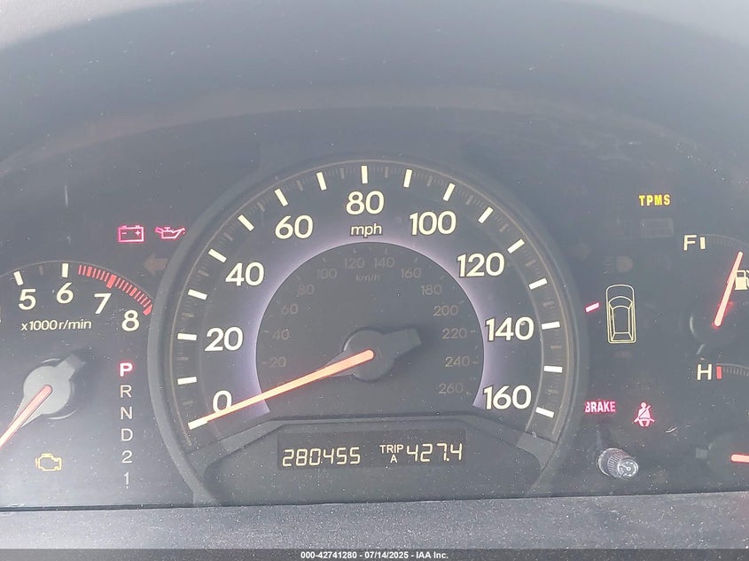 2008 Honda Odyssey Ex-L VIN: 5FNRL38798B035540 Lot: 42741280