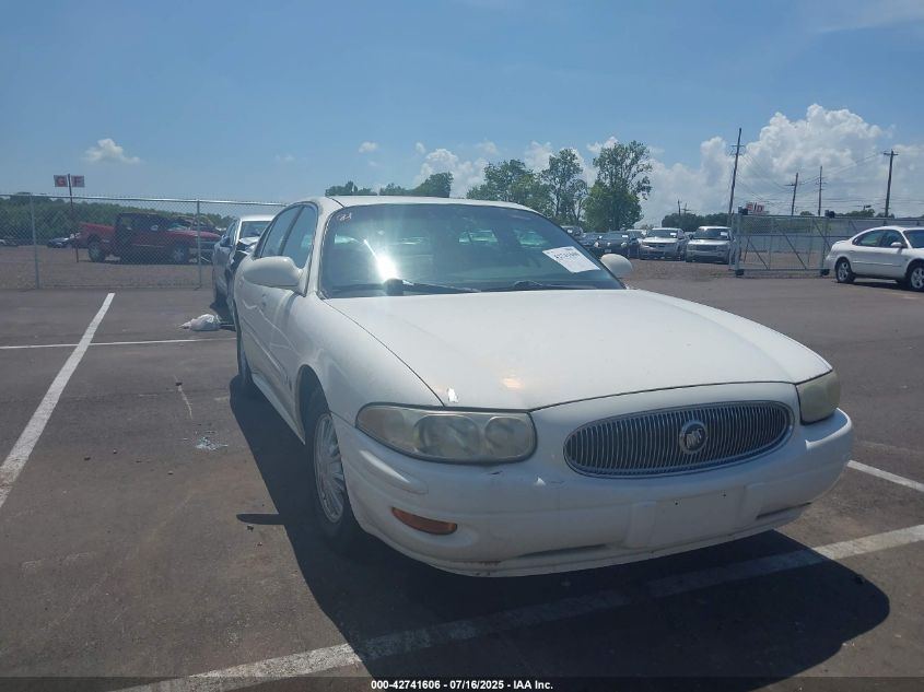 2004 Buick Lesabre Custom white sedan gasoline 1G4HP52K24U105627 photo #1