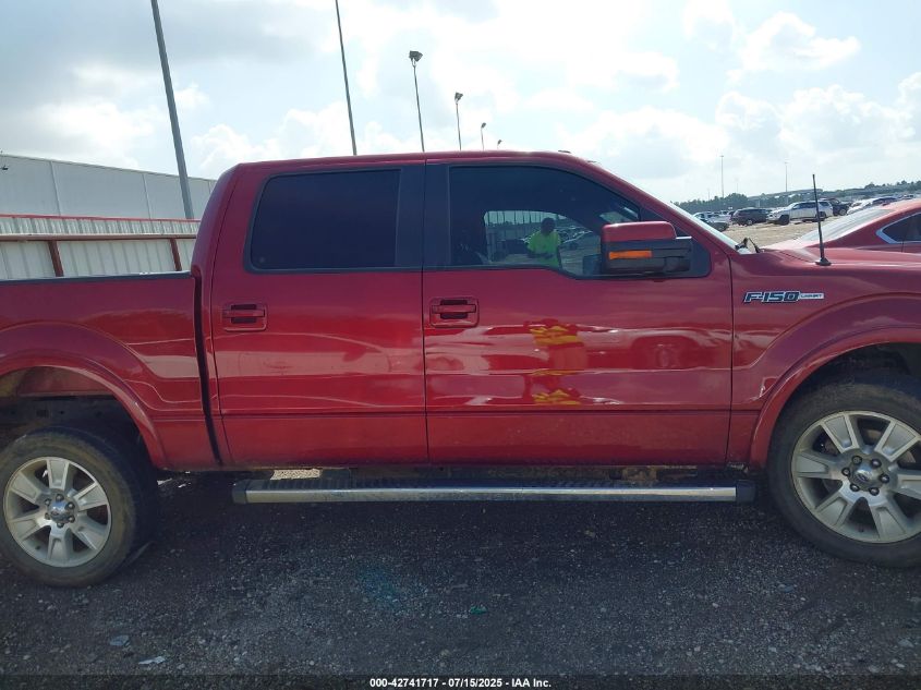 2013 Ford F-150 Lariat VIN: 1FTFW1EF1DKF30936 Lot: 42741717