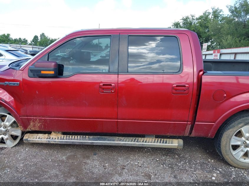 2013 Ford F-150 Lariat VIN: 1FTFW1EF1DKF30936 Lot: 42741717