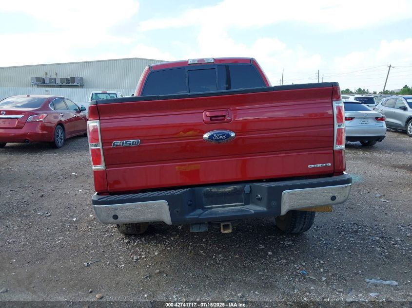 2013 Ford F-150 Lariat VIN: 1FTFW1EF1DKF30936 Lot: 42741717