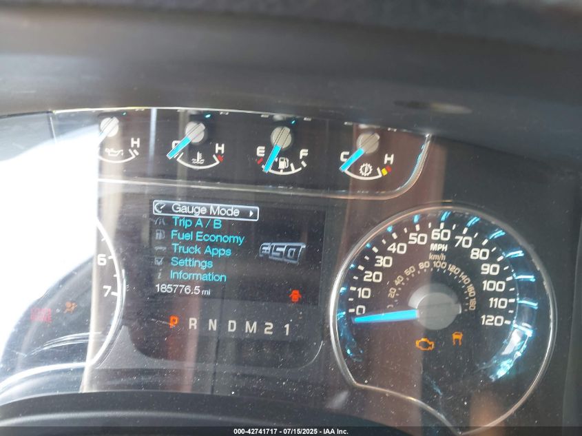 2013 Ford F-150 Lariat VIN: 1FTFW1EF1DKF30936 Lot: 42741717