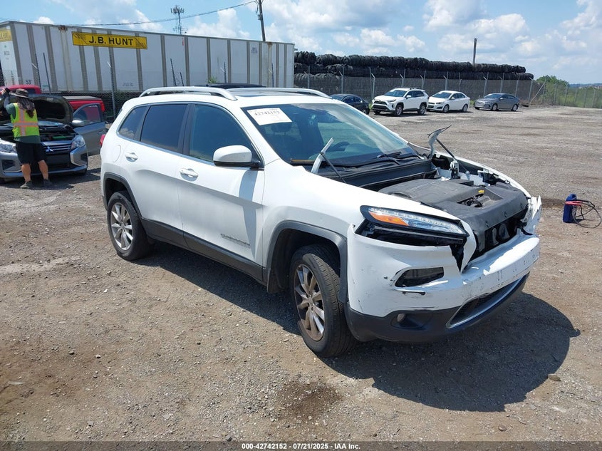 1C4PJMDS9GW228729 2016 Jeep Cherokee Limited auction photo 1