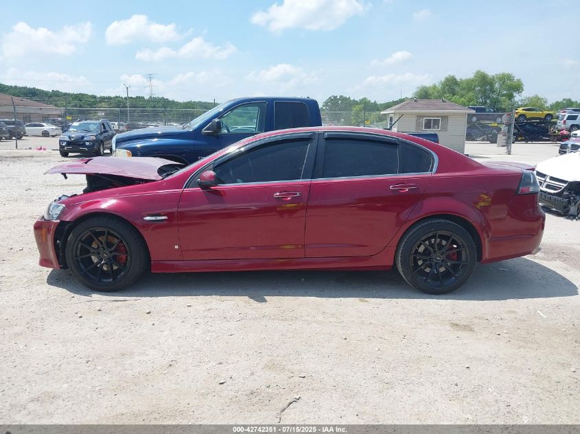 2009 Pontiac G8 Gt VIN: 6G2EC57Y49L181256 Lot: 42742351