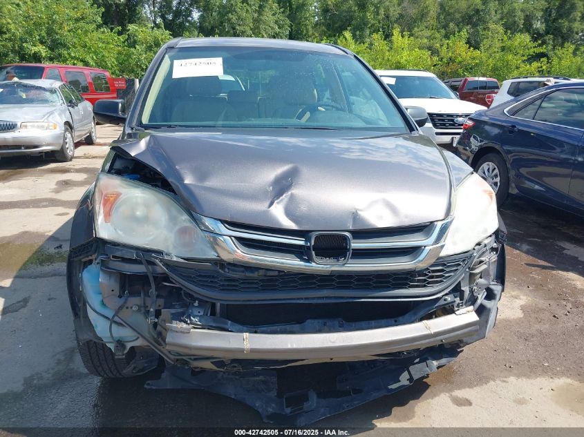 2011 Honda Cr-V Lx VIN: 5J6RE3H36BL046856 Lot: 42742505