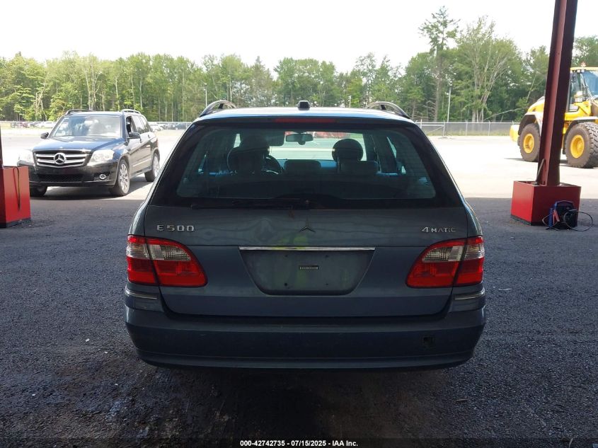 2005 Mercedes-Benz E 500 4Matic VIN: WDBUH83JX5X176869 Lot: 42742735