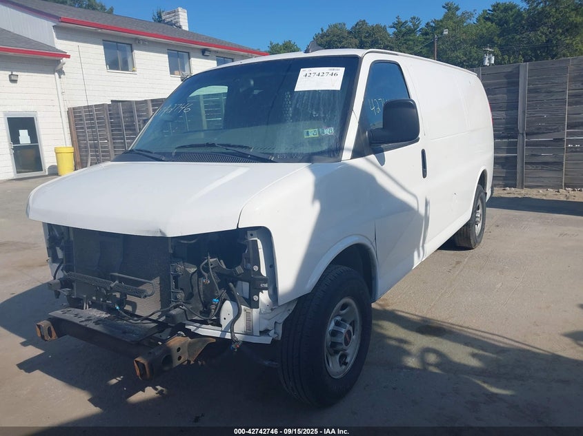 Vin: 1gtw7afg4k1363642, lot: 43236020, gmc savana 2500 work van 20192