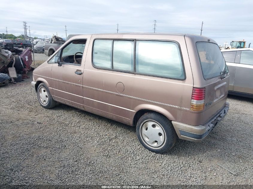 1FMDA11U6NZB38582 1992 FORD AEROSTAR photo no. 3