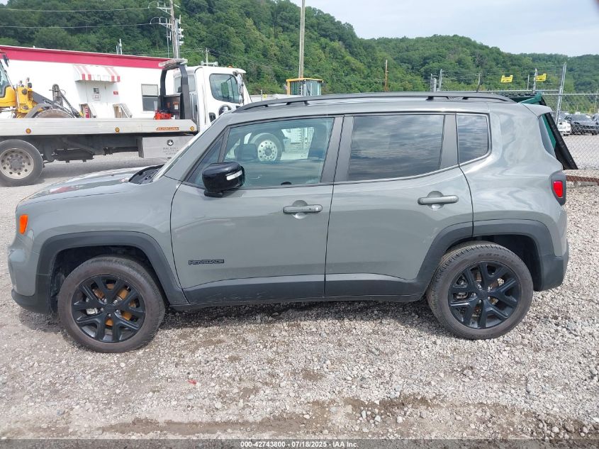 2022 Jeep Renegade Altitude 4X4 VIN: ZACNJDE18NPN98087 Lot: 42743800