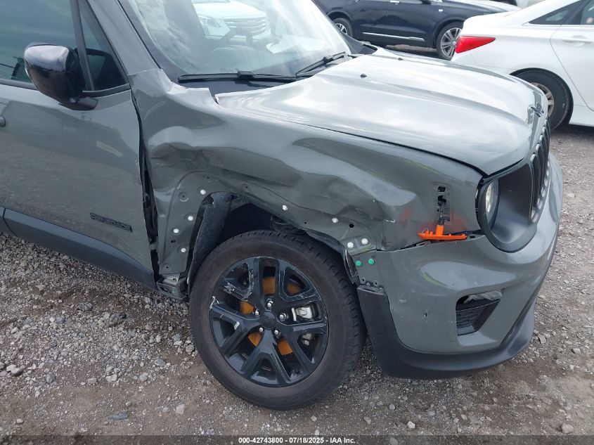 2022 Jeep Renegade Altitude 4X4 VIN: ZACNJDE18NPN98087 Lot: 42743800