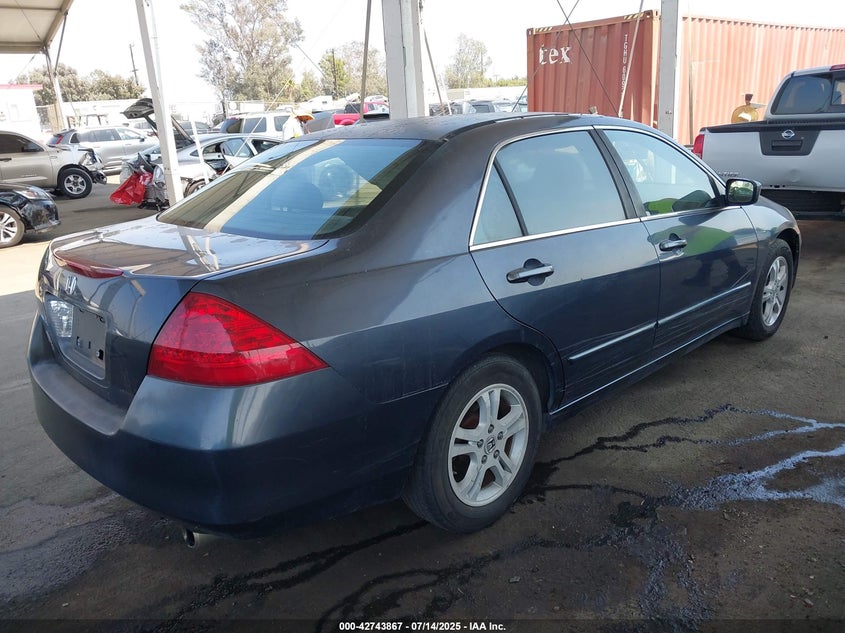 2006 HONDA ACCORD VIN: 1HGCM567X6A101117