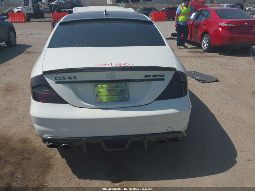 2009 Mercedes-Benz Cls 63 Amg VIN: WDDDJ77X99A154469 Lot: 42744603