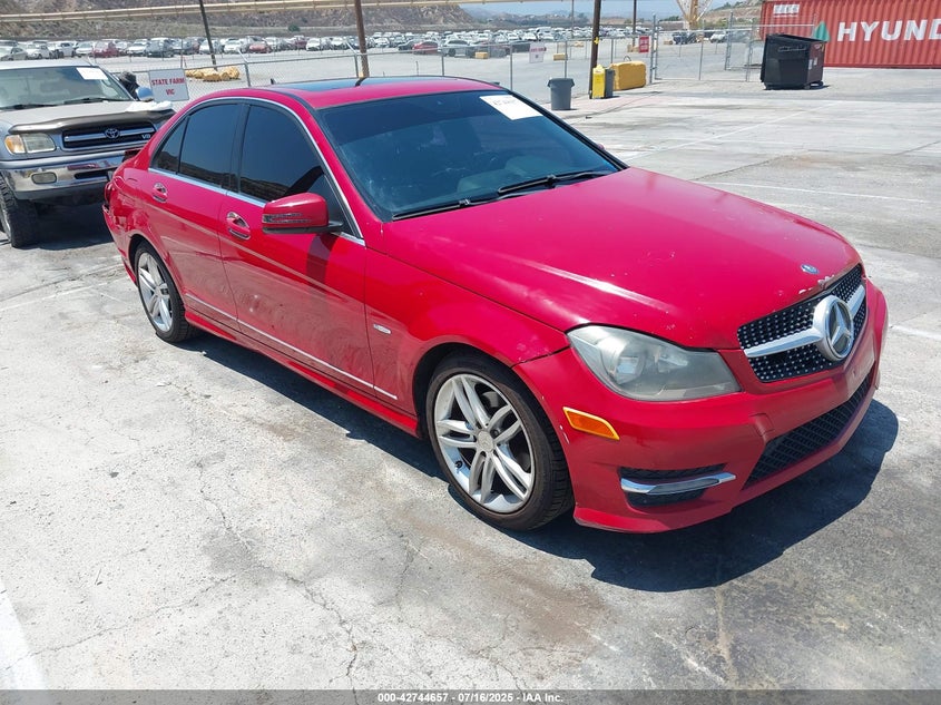 WDDGF4HB0CR218519 2012 Mercedes-Benz C 250 Luxury/Sport auction photo 1