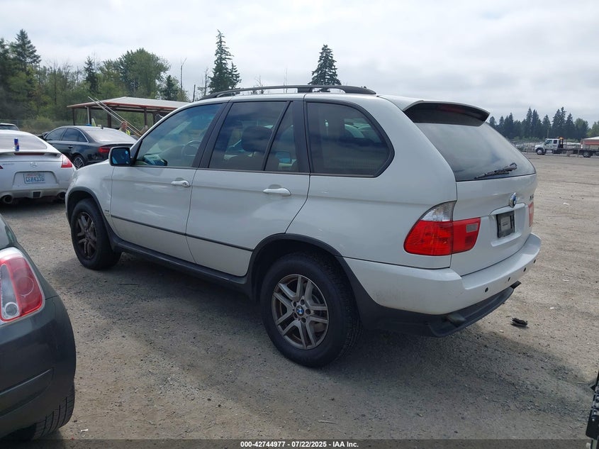 2006 BMW X5 3.0I white other gasoline 5UXFA13546LY34248 photo #4