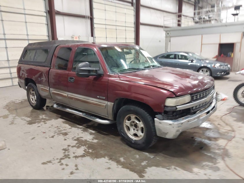 2GCEC19T411285422 2001 Chevrolet Silverado 1500 Ls auction photo 1