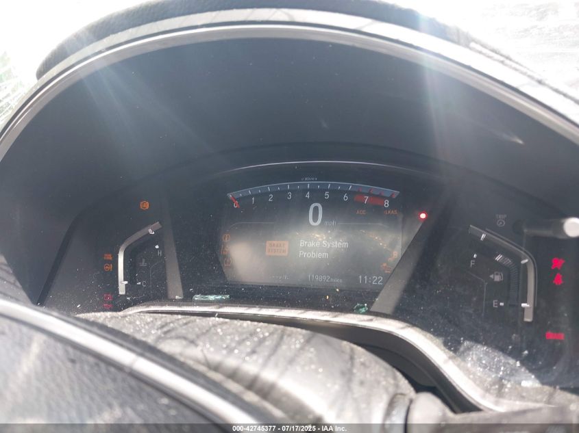 2017 Honda Cr-V Ex-L/Ex-L Navi VIN: 2HKRW1H88HH502291 Lot: 42745377