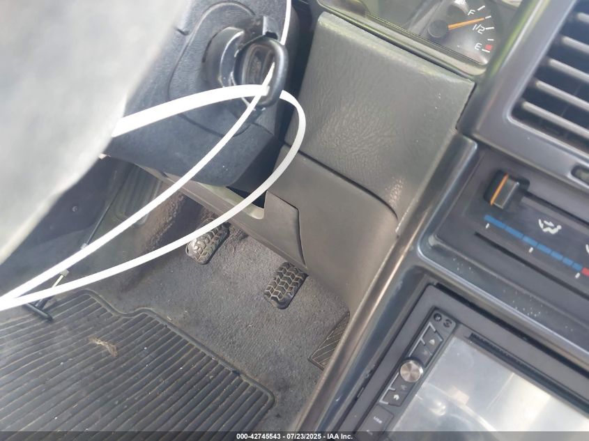 1991 Mercury Capri VIN: 6MPCT01ZXM8616807 Lot: 42745543