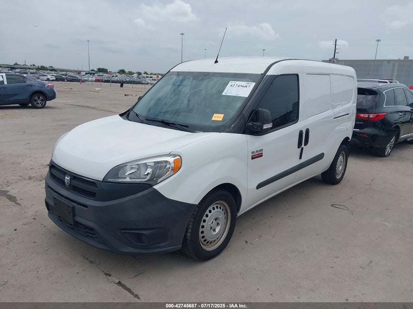 ZFBERFAB9J6J74214 2018 RAM PROMASTER CITY photo no. 2