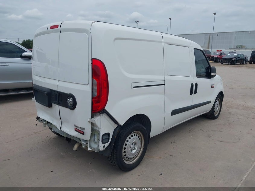ZFBERFAB9J6J74214 2018 RAM PROMASTER CITY photo no. 4