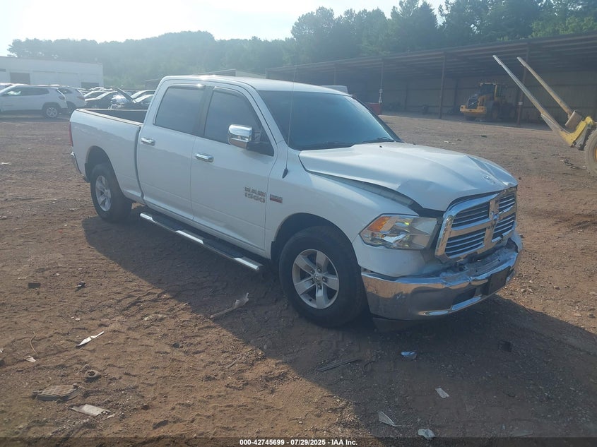 Vin: 1c6rr6tt0js160558, lot: 43238973, ram 1500 slt  4x2 6'4 box 2018 img_1