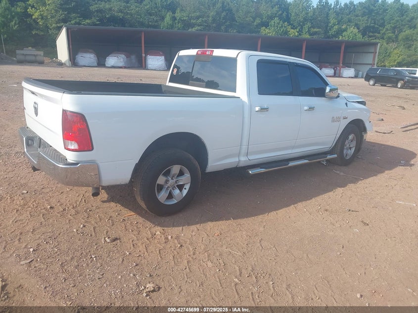Vin: 1c6rr6tt0js160558, lot: 43238973, ram 1500 slt  4x2 6'4 box 20184