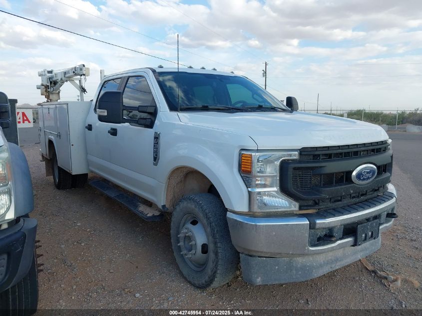 2022 Ford F-350 Chassis Xl VIN: 1FD8W3H64NEC91524 Lot: 42745954