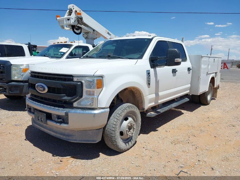 2022 Ford F-350 Chassis Xl VIN: 1FD8W3H64NEC91524 Lot: 42745954