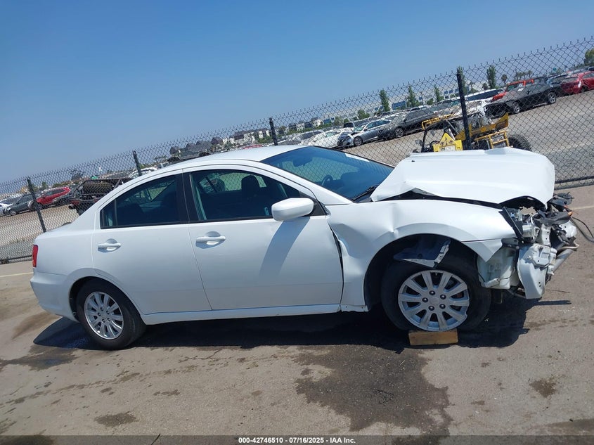 2012 Mitsubishi Galant Fe VIN: 4A32B2FF0CE016696 Lot: 42746510