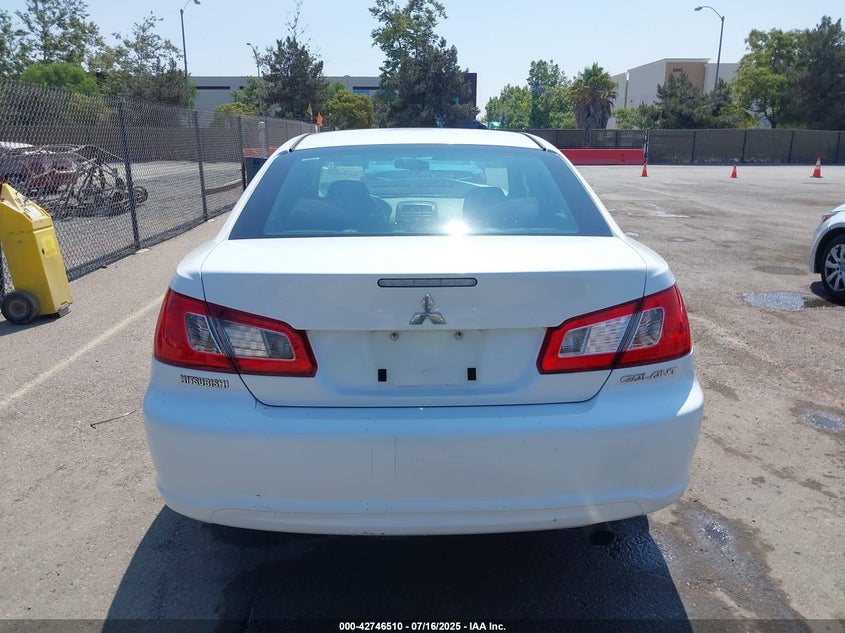2012 Mitsubishi Galant Fe VIN: 4A32B2FF0CE016696 Lot: 42746510